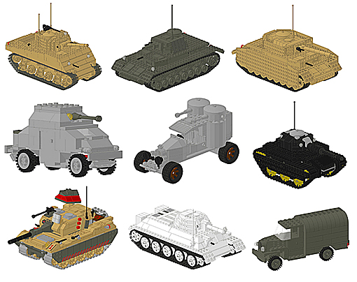 Bauplne Panzer